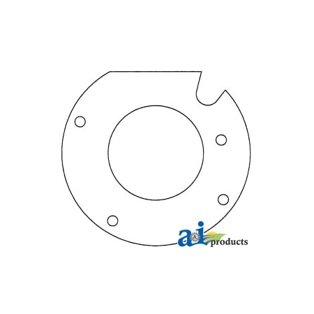 A & I Products Plate, Planetary Cover, Rear 8" x8" x0.5" A-184012M4